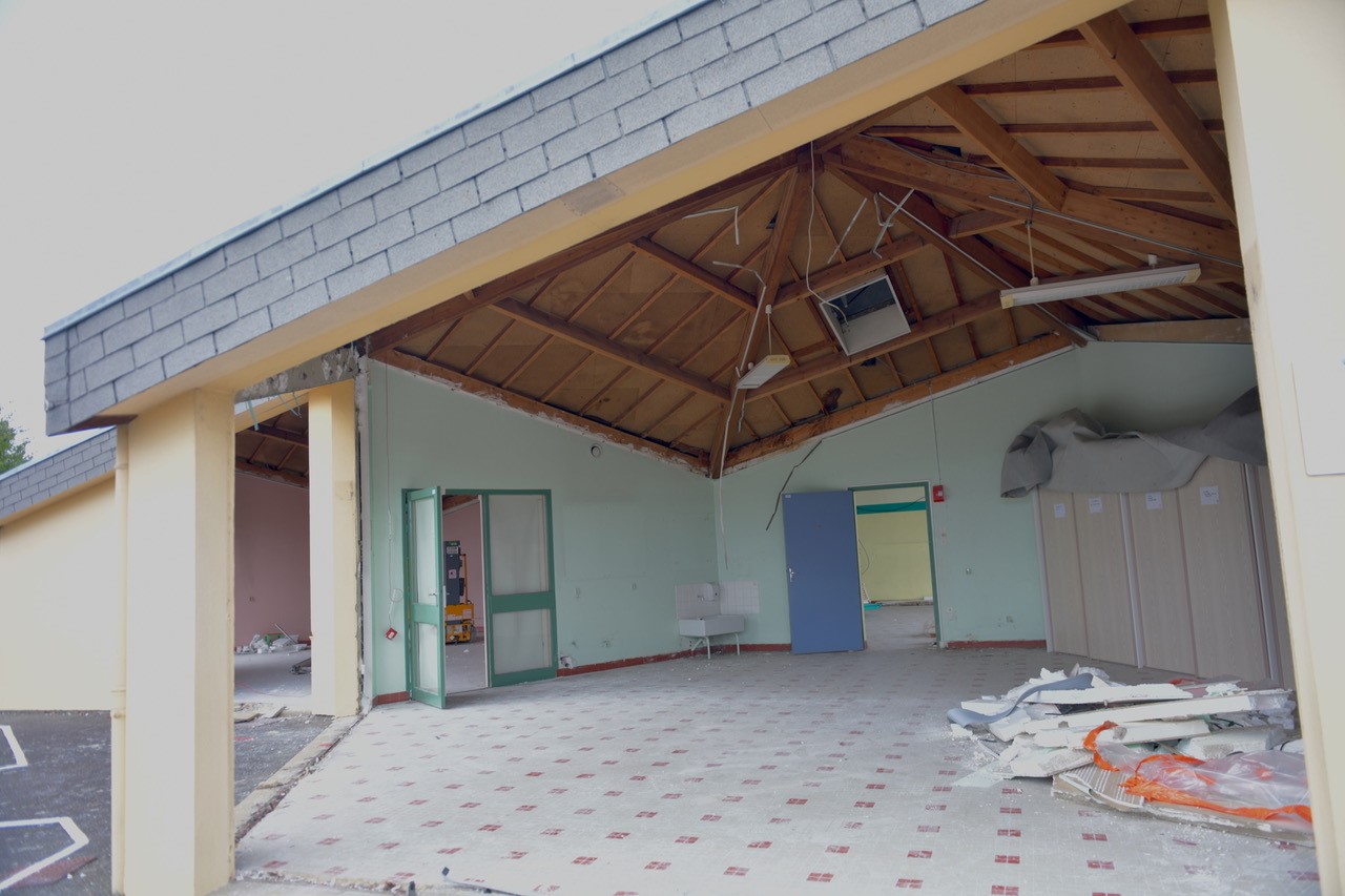 2023 2024 Rénovation énergétique de l école maternelle Maurice